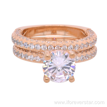 Forever Star New Arrival Rose mix Engagement Jewelry